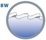 Форма зуба BW диска для резки армировки HSS VAPO